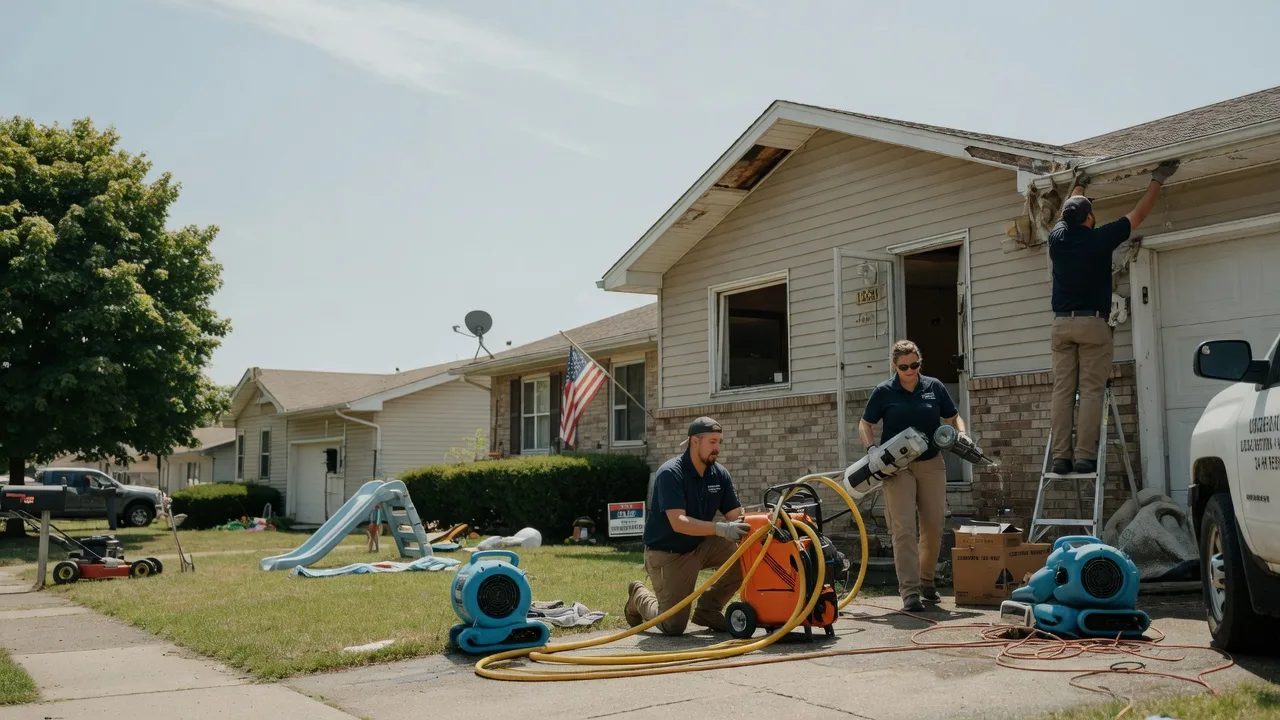 Water Damage Restoration in Clay City, IL near me
